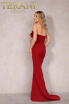 Evening Stretch Strapless Horsehair Trim - 2021E2818