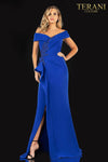Mother Of The Bride Stretch, Off Shoulder With Bead Applique - 2021M2986