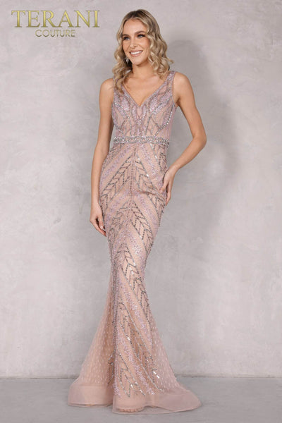Dusty Lilac Long Tulle Pageant Dress - 2027GL3258