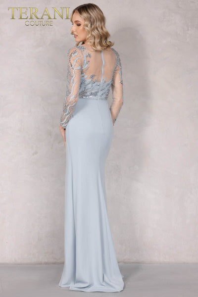 Elegant Champagne Colored Mother Of The Bride Dress  - 2111M5266