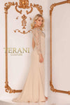 Elegant Champagne Colored Mother Of The Bride Dress  - 2111M5266
