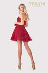 Embellished Strapless A-Line Dress - 2111P4250
