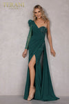 Blush,emerald, Red Long 2 Way Stretch Evening Dress - 2214e0164