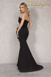 Terani Simple Strapless Dress with Peplum - Strapless Peplum Dress 2214E0165