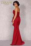 Terani Simple Strapless Dress with Peplum - Strapless Peplum Dress 2214E0165