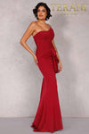 Terani Simple Strapless Dress with Peplum - Strapless Peplum Dress 2214E0165