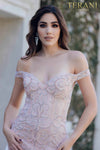 Emerald Long Lace Pageant Dresses 2022 Dress - 2214GL0113