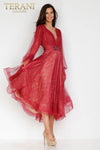 Double Layered Lace Gown- 231C0224