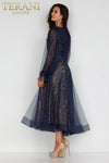 Double Layered Lace Gown- 231C0224