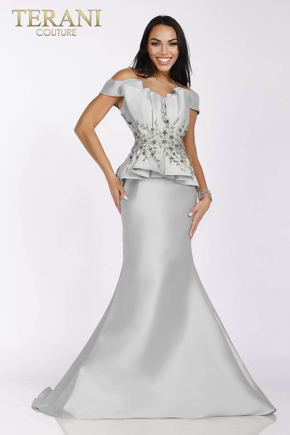 Strapless Formal Mermaid Gown- 231E0509