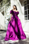 Strapless Evening Dress in Emerald- 231E0514