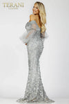 Long Evening Mermaid Lace Dress- 231E0515