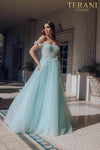 Off Shoulder Tulle Wedding Couture Gown- 231E0520