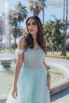 Off Shoulder Tulle Wedding Couture Gown- 231E0520