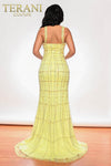Tulle Pageant Dress with Plunging Neckline - 231GL0398