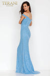Mermaid Dress with Off Shoulder Straps - 231GL0411