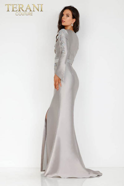 Mother of the Bride Mermaid Dress with Front Slit - 231M0357
