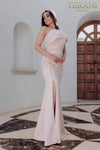 One Shoulder Long Mother of the bride Dress- 231M0473