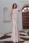 One Shoulder Long Mother of the bride Dress- 231M0473