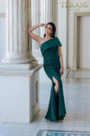 One Shoulder Long Mother of the bride Dress- 231M0473