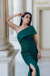 One Shoulder Long Mother of the bride Dress- 231M0473