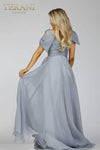 Organza Mother of the bride Gown with Bow Accents- 231M0487