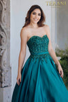 Embellished Bodice Prom Dress with Sweetheart Neckline - 231P0012