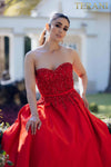 Embellished Bodice Prom Dress with Sweetheart Neckline - 231P0012