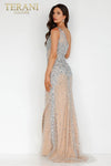 Embellished One Shoulder Prom Gown - 231P0019