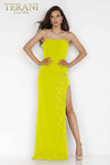 Black stylish Side Slit Gown - 231P0031