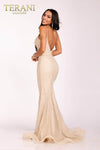 Embroidered Long Mermaid Prom Gown - 231P0038