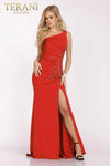 One Side Embelishment Prom Gown - 231P0136