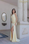 One Side Embelishment Prom Gown - 231P0136