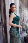 Prom Dress with Silver Embellishment - 231P0141