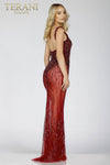 Prom Dress with Silver Embellishment - 231P0141