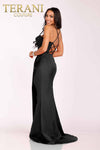 Criss Cross Back Prom Dress with Side Slit - 231P0149