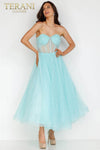 Tulle Bodice Prom Dress with Sweetheart Neck - 231P0534