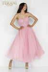 Tulle Bodice Prom Dress with Sweetheart Neck - 231P0534