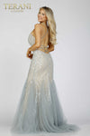 Mermaid Criss-Cross Back Prom Dress - 231P0583