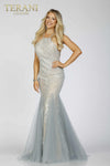 Mermaid Criss-Cross Back Prom Dress - 231P0583