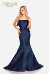 Strapless Formal Mermaid Dress with Train - 231E0308