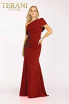One Shoulder Long Mother of the bride Dress- 231M0473