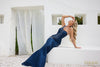 Sleeveless Sheath Beaded Embroidery Evening Dress - 232E1231
