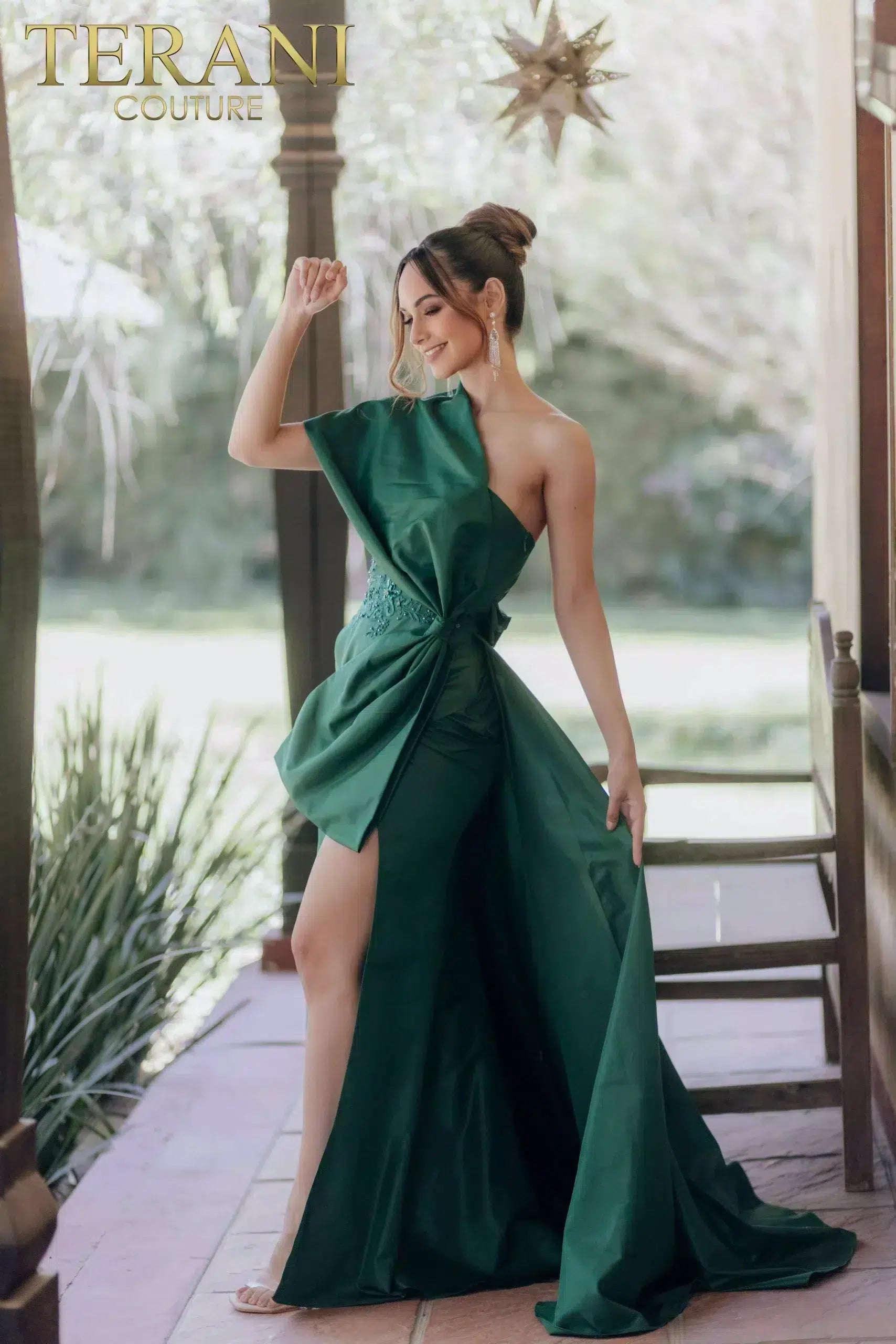 Asymmetrical Sleeveless A-line One Shoulder Evening Dress - 232E1245 Asymmetrical Sleeveless A-line One Shoulder Evening Dress - 232E1245