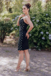 Sleeveless Short Little Black Bodycon Dress - 232H1108
