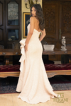 Blush Straight Column Dress