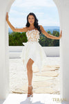 241P2006 Sheath Strapless Matte Satin Column Evening Dress
