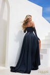 241P2064 Strapless Embroidered Ballgown Prom Dress