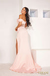 241P2078 V-Neck Bodycon Sleeveless Prom Dress