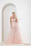 241P2087 Sweetheart Neckline Sleeveless Ballgown Prom Dress